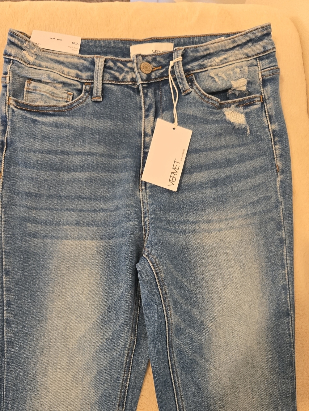 Vervet Bella High Rise Flare Jeans - Picture 2 of 8